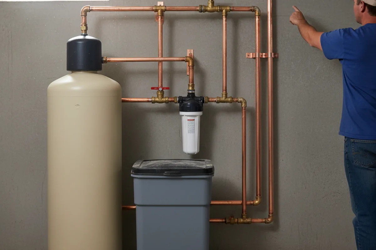 Whole-house water treatment system installed in Moodus